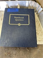 STATEHOOD QUARTER BOOK W/50 COINS