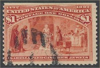 USA #241 USED AVE-FINE