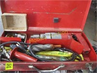 MILWAUKEE HAMMER DRILL WITH BITS
