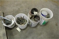 Assorted Chains, Bolts, Fencing Bolts, 3-Point Pin