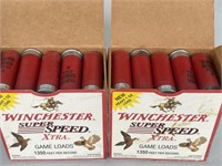 2- Boxes of Winchester Super X Speed 12 Gauge Lead