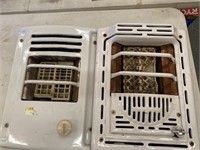 2 Vintage Gas Wall Heaters