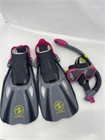 us divers snorkel set s/m