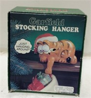 NIB Enesco Vintage Garfield Stocking Hanger