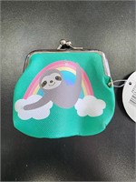 Sloth coin purse