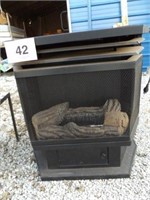 NEVER USED..COMFORT GLOW-VENT FREE FIREPLACE