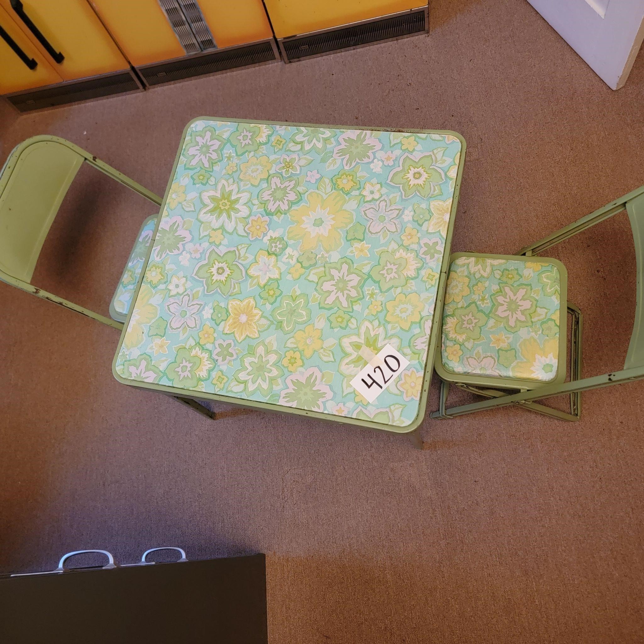 Kid's Table and Chairs