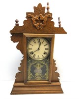 Antique Clock 23"T x 15"W has some damage
