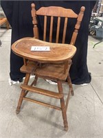 Wooden High Chair