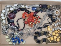 (10) Costume Jewelry Statement Necklaces