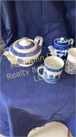 Blue and white china collection-54 pieces