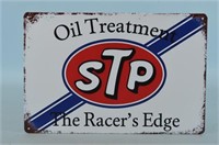 STP Oil Metal Sign