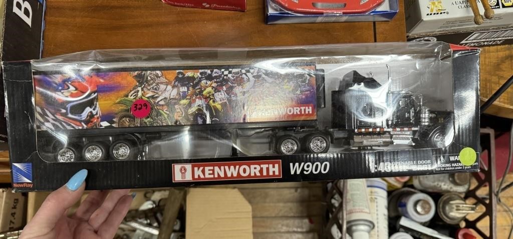KENWORTH TRUCK & RACE CAR CARDS