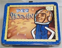 Pez Spaceman Metal Lunchbox