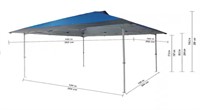 Everbilt 12 x 12 ft. Blue Mega Shade Pop-Up Canopy