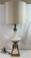 36" Mid Century Ornate Table Lamp