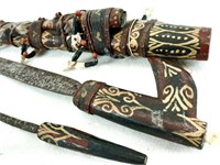 Épée ancienne authentique chasseur de tête BORNÉO*