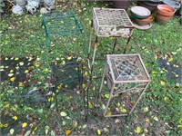 5- metal plant stands