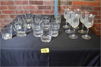 6) Wine glasses RCR Crystallena, 6) 12.5 oz