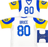 St. Louis Rams Isaac Bruce Signed Jersey Beckett