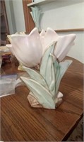 8.5" TALL McCOY TULIP VASE