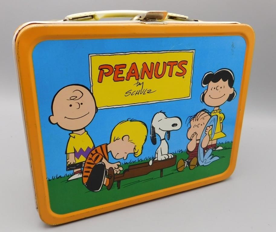 1950's King Seeley PEANUTS Lunchbox & Thermos