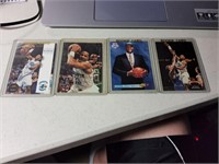 Lot of Alonzo Mourning cards including Rc