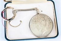 Jewelry / Coin 1923 Peace Silver Dollar Key Chain