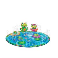 Banzai Froggy Pond Splash Mat Sprinkler