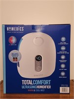 Homedics Total Comfort Ultrasonic Humidifier Warm