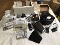 Motorcycle air filter & misc parts