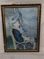 By the Seashore Pierre Auguste Renoir Print