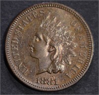 1881 INDIAN CENT CH/GEM PROOF