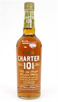 Charter 101 Bourbon Whiskey Bottle