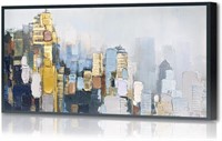58x29 IN Modern Abstract Canvas Wall Art