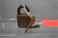 Brass pin-tumbler padlock TTURD DETRIOT USA