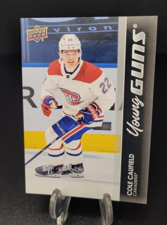 2021 Upper Deck Jumbo, Cole Caufield Young Guns