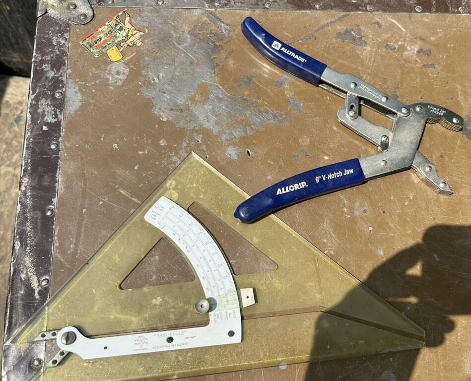 Adjustable Triangle & All Grip Pliers