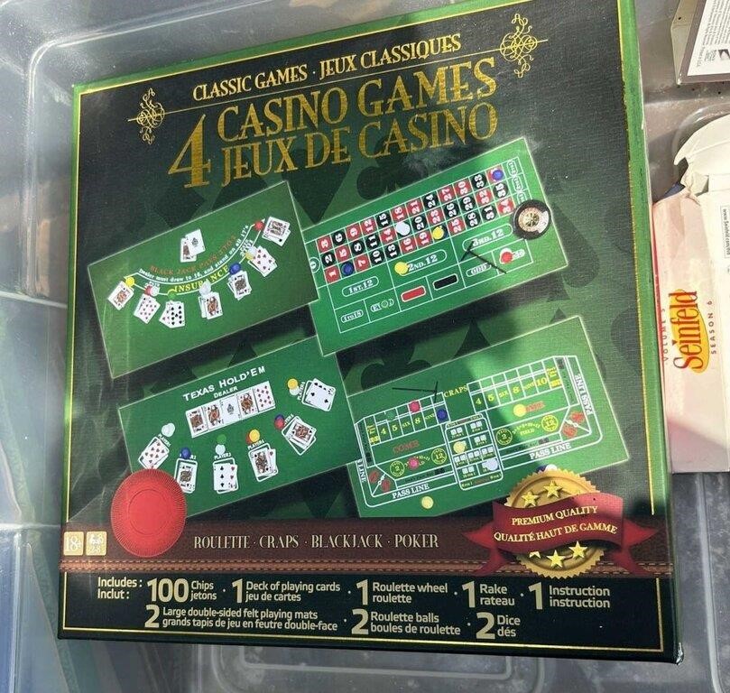 Casino 4 Games in 1