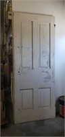 (1) Vintage Interior Farmhouse Door (33"