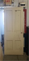 (1) Vintage Interior Farmhouse Door w/ Hardware