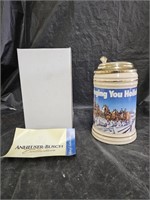 Anheuser Busch 2005 Holiday Collector's Stein