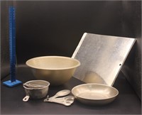 Vintage Aluminum Baking items