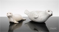Ceramic Seal Sculptures by Andersen Studio of MN