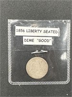 1856 Liberty Seated Dime - Good
