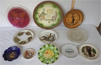Decorative Plates & Glass Serving Trays