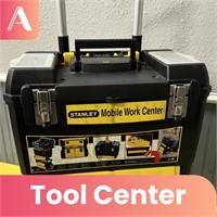 Stanley Mobile Work Center with Tools