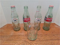 Collectible Coca Cola Bottle Lot