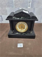 Heavy vintage mantel clock
