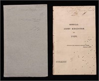 Official Army Register for 1820 (and 1823)